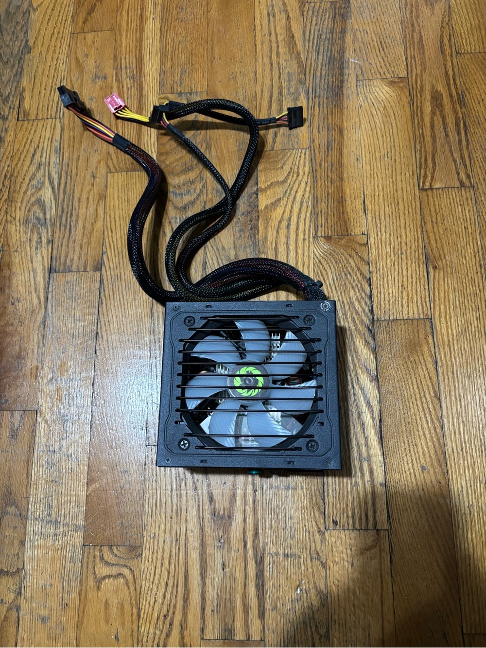 Internal PC Power Supply Unit with Cooling Fan - Black